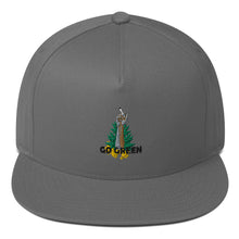 Load image into Gallery viewer, GO GREEN - Flat Bill Cap