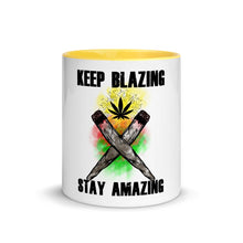 Load image into Gallery viewer, KEEP IT BL;AZING Mug with Color Inside