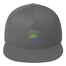 Load image into Gallery viewer, GREEN AND PURPLE - Flat Bill Cap