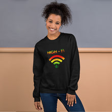 Load image into Gallery viewer, HIGH FI - Unisex Sweatshirt