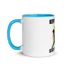 Load image into Gallery viewer, KEEP IT BL;AZING Mug with Color Inside