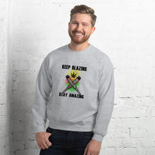 Load image into Gallery viewer, KEEP BLAZING - Unisex Sweatshirt