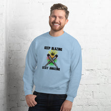 Load image into Gallery viewer, KEEP BLAZING - Unisex Sweatshirt
