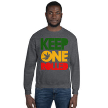Load image into Gallery viewer, KEEP ONE ROLLED - Unisex Sweatshirt
