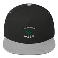 Load image into Gallery viewer, WEED DESIGN - Flat Bill Cap
