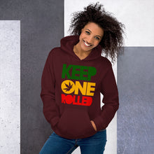 Load image into Gallery viewer, KEEP ONE ROLLED - Unisex Hoodie
